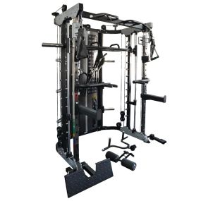 Force USA G12 All-In-One Trainer - Doble Polea (90.5 kg), Multipower, Power Rack e leg press